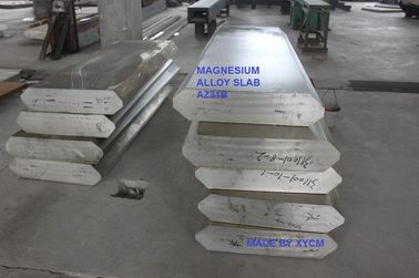 Good flatness AZ31 AZ80 AZ91 AM60 Cut-to-size magnesium alloy slab ASTM standard homogenized