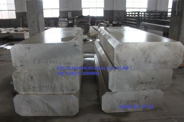 More Machinable Magnesium AM60 AM60A AM60B Alloy Slab Block Plate Homogenized